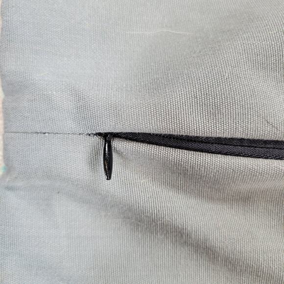 Handmade Hooked Wool Pillow Cover Dog Sailboat Nautical Coastal 17x17 - Picture 8 of 11